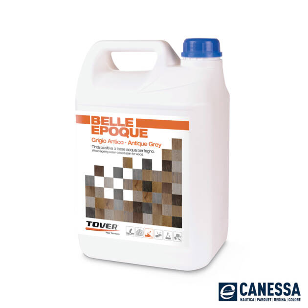 BELLE EPOQUE | Tinta all’acqua per pavimenti in legno | Effetto reattivo