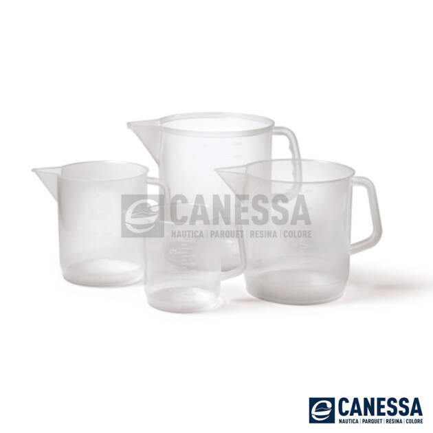 CARAFFA GRADUATA (con manico e beccuccio) LT. 5
