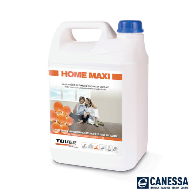 HOME MAXI | Vernice Self-Linking all’acqua per pavimenti in legno