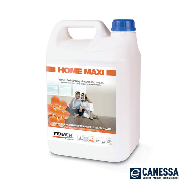 HOME MAXI | Vernice Self-Linking all’acqua per pavimenti in legno