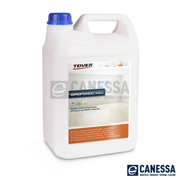 IDROFONDO H20 | Fondo monocomponente all’acqua per parquet | Effetto naturale