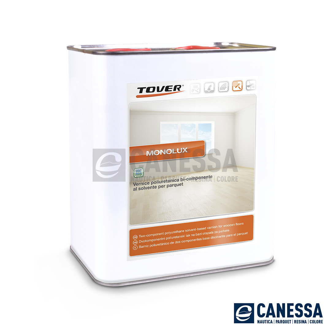 MONOLUX LT. 5 | Vernice al solvente poliuretanica monocomponente per pavimenti in legno