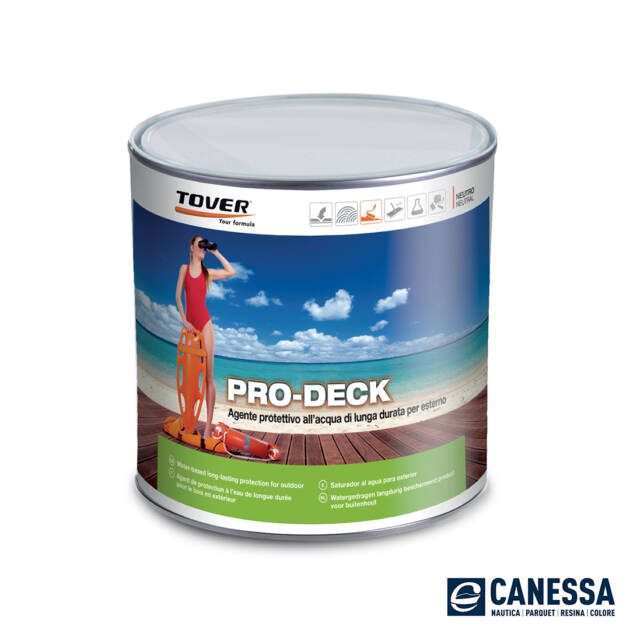 PRO-DECK | Neutro Impregnante Protettivo all'acqua Tover