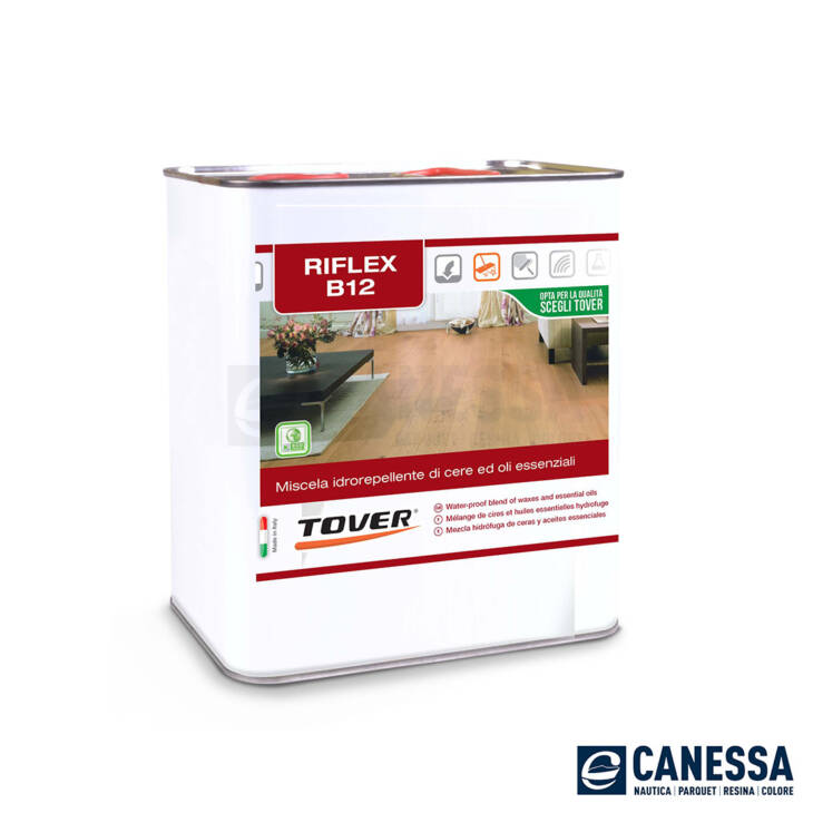 RIFLEX B12 | Cera liquida Idrorepellente per pavimenti in legno - immagine 4