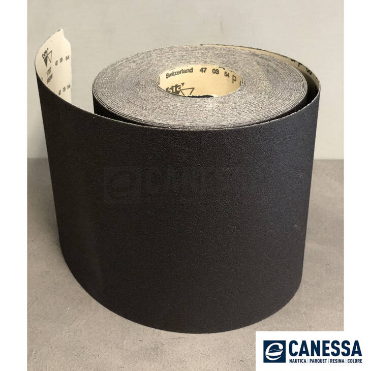 CARTA ABRASIVA SIAPAR NERA 1707 H 203 VARIE GRANE