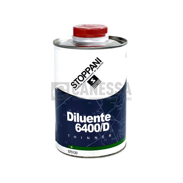 DILUENTE 6400/D cod. 70120 LT. 5 STO70120L5 DILUENTI STOPPANI - LECHLER  5 5 TRASPARENTE