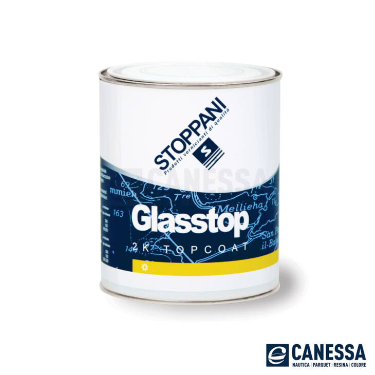 GLASSTOP | Smalto Nautico Bicomponente| A+B 0,750 lt