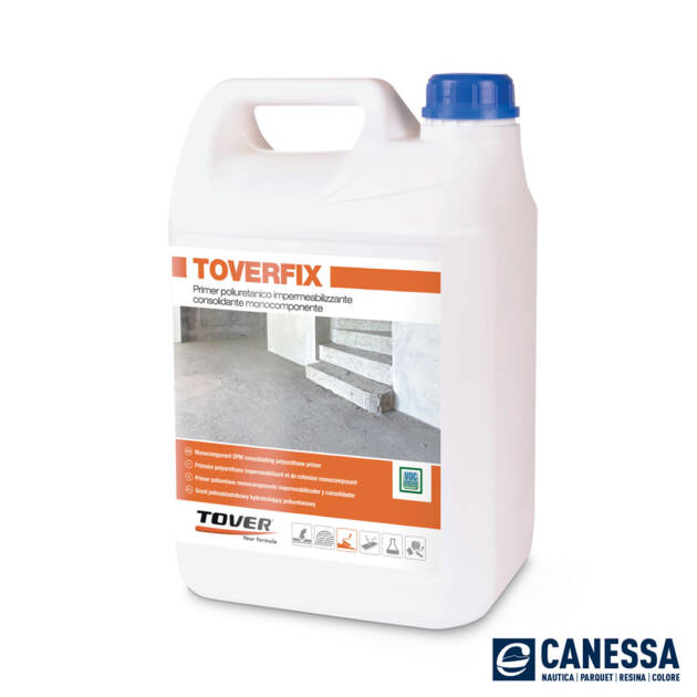 TOVERFIX | Primer monocomponente impermeabilizzante e consolidante